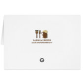 Funny Punctuation Grammar Humor Greeting Cards (Rückseite Horizontal)