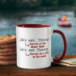Funny Punctuation Grammar Kaffeetasse