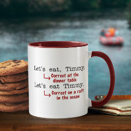 Funny Punctuation Grammar Kaffeetasse