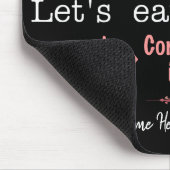 Funny Punctuation Grammar Lovers Timmy Spaß Name Mousepad (Ecke)