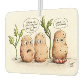 Funny Puppe Kartoffeln Autolufterfrischer (Links)