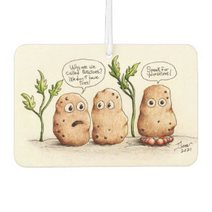 Funny Puppe Kartoffeln Autolufterfrischer