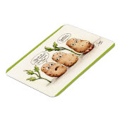 Funny Puppe Kartoffeln Magnet (Linke Seite)