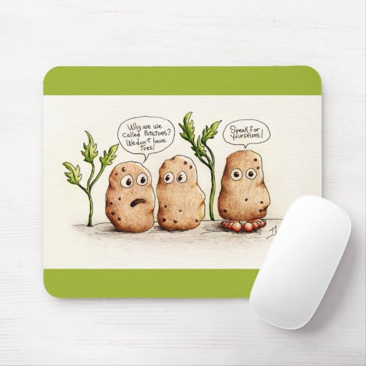 Funny Puppe Kartoffeln Mousepad (Mit Mouse)
