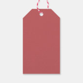 Funny Puppy Dog Kindergeburtstag Party Geschenkanhänger (Rückseite)