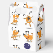 Funny Puppy - Gable Geschenkschachtel (Geöffnet)