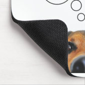 Funny Puppy Hunde Humor: Arbeit von Zuhause? Beste Mousepad (Ecke)