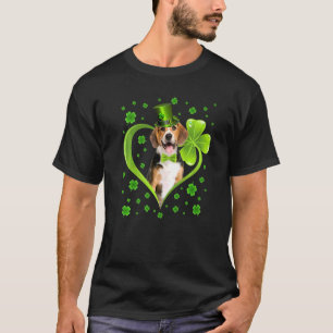 Funny Puppy Kleeblatt Beagle Dog St Patrick S Day T-Shirt