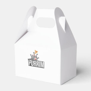Funny Purim Cat. פ ו ר י ם ש מ ח Geschenkschachtel