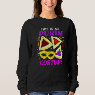 Funny Purim ist mein Purim Kostüm Haman Pocket Sweatshirt