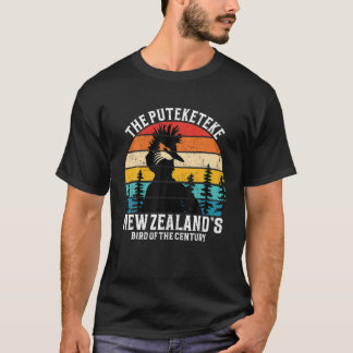 Funny Puteketeke Neuseelands Vogel des Jahrhundert T-Shirt