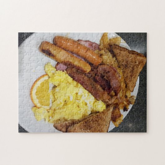 Funny! Puzzle - Big Breakfast Plate (Horizontal)