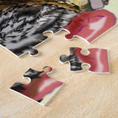 Funny Puzzle mit Mops Dog - Ihre Farben - Text (Seite)