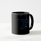 Funny Python Coding Vater Python Code Father Gift Tasse (VorderseiteRechts)