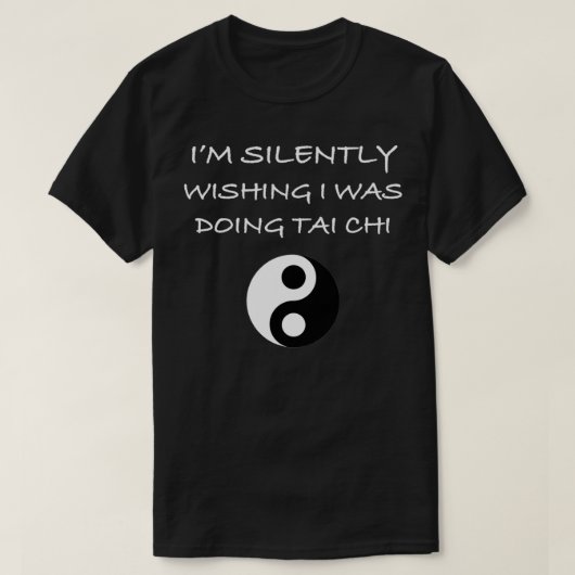 Funny Qigong t Chi gung Tai Chi qi kung Geschenk T-Shirt (Design vorne)