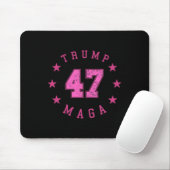 Funny Qr 45 47 Trump Einweihung 2025 Dance Code Mousepad (Mit Mouse)
