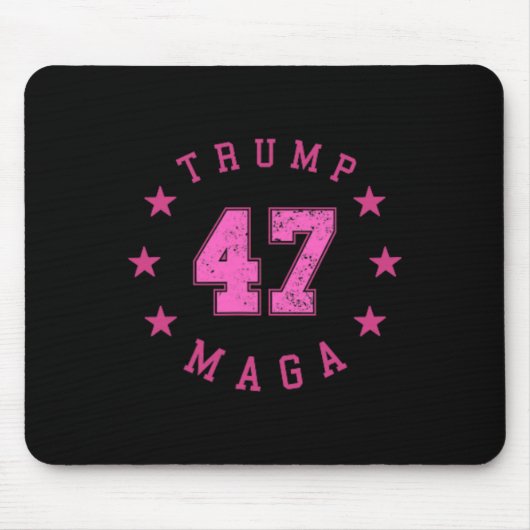 Funny Qr 45 47 Trump Einweihung 2025 Dance Code Mousepad (Vorne)