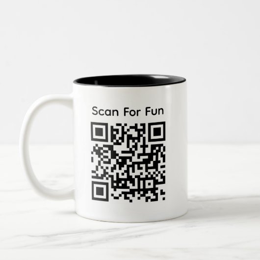 Funny QR Code Tasse pnng, Sarcastic Tasse Wrap (Links)