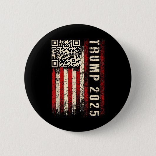 Funny Qr Donald Trump tanzt 4745 Code Video Button (Vorderseite)