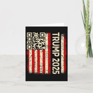 Funny Qr Donald Trump tanzt 4745 Code Video Karte