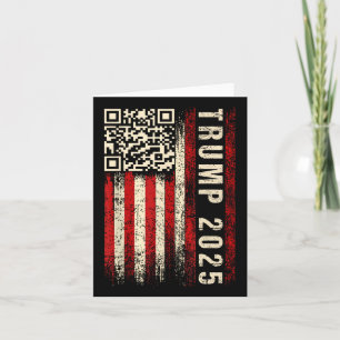 Funny Qr Donald Trump tanzt 4745 Code Video Karte