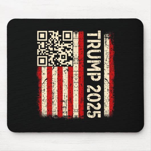 Funny Qr Donald Trump tanzt 4745 Code Video Mousepad (Vorne)