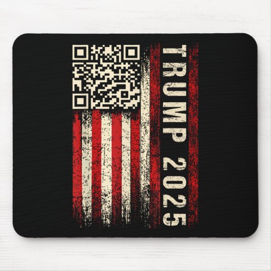 Funny Qr Donald Trump tanzt 4745 Code Video Mousepad (Vorne)