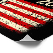 Funny Qr Donald Trump tanzt 4745 Code Video Poster (Ecke)