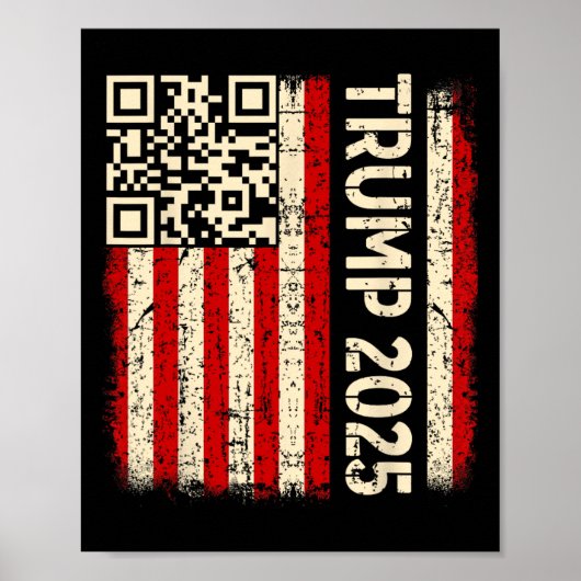 Funny Qr Donald Trump tanzt 4745 Code Video Poster (Vorne)