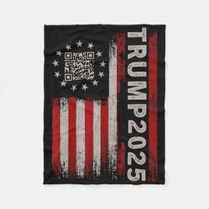 Funny Qr Präsident Trump 4547 T-Shirt Trump Dancin Fleecedecke