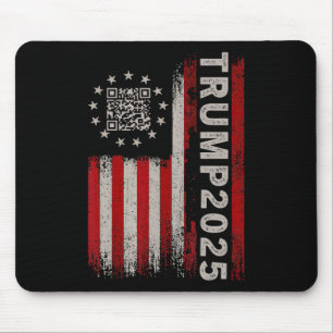 Funny Qr Präsident Trump 4547 T-Shirt Trump Dancin Mousepad