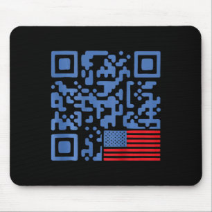Funny Qr Präsident Trump 4547 Tanzbewegungen Mousepad