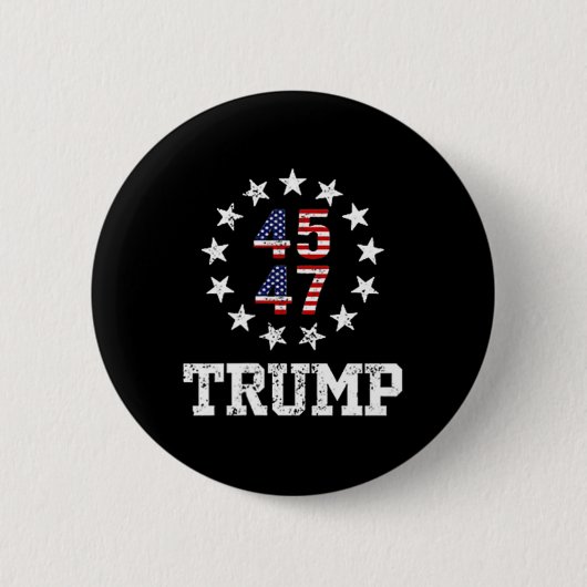 Funny Qr Präsident Trump 4547 Trump Tanzcode 2 Button (Vorderseite)