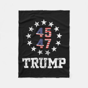 Funny Qr Präsident Trump 4547 Trump Tanzcode 2 Fleecedecke