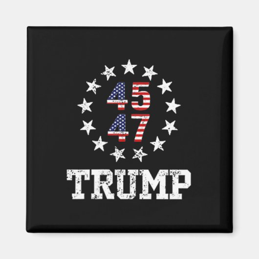 Funny Qr Präsident Trump 4547 Trump Tanzcode 2 Magnet (Vorne)