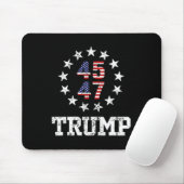Funny Qr Präsident Trump 4547 Trump Tanzcode 2 Mousepad (Mit Mouse)