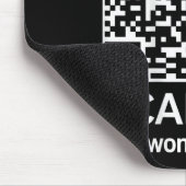 Funny Qr Präsident Trump 4547 Trump Tanzcode ( Mousepad (Ecke)