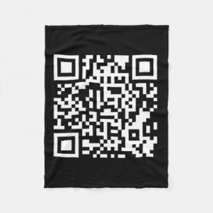 Funny Qr Präsident Trump 4547 Trump Tanzcode P Fleecedecke