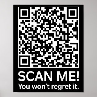 Funny Qr Präsident Trump 4547 Trump Tanzcode ( Poster