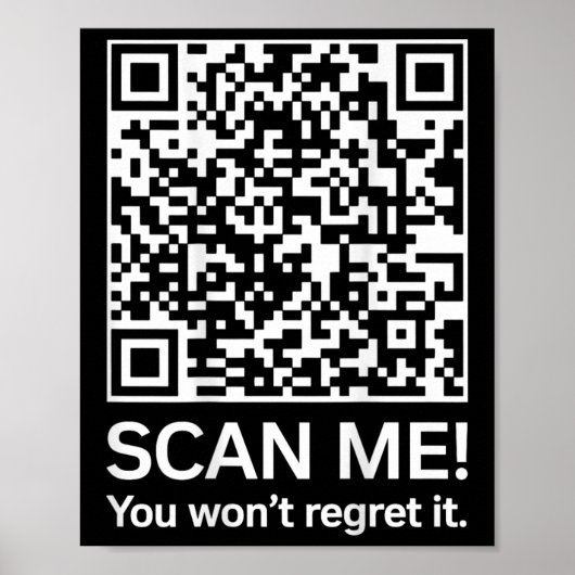 Funny Qr Präsident Trump 4547 Trump Tanzcode ( Poster (Vorne)