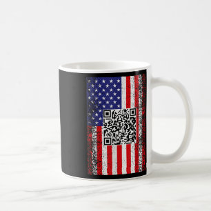 Funny Qr Präsident Trump Code Dance Kaffeetasse