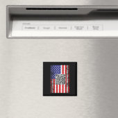 Funny Qr Präsident Trump Code Dance Magnet (In Situ (Geschirrspüler))