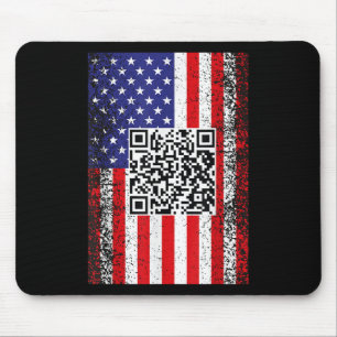 Funny Qr Präsident Trump Code Dance Mousepad