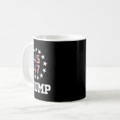 Funny Qr Präsident Trump Dance Code Einweihung D Kaffeetasse (Vorderseite Links)