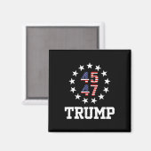 Funny Qr Präsident Trump Dance Code Einweihung D Magnet (Vorderseite/Rückseite)