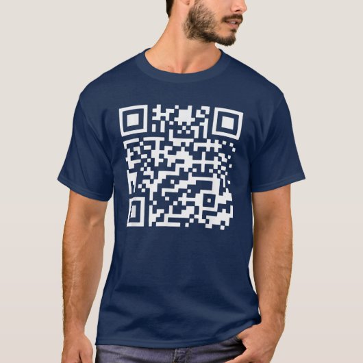 Funny QR Präsident Trump Dance Code T-Shirt (Vorderseite)
