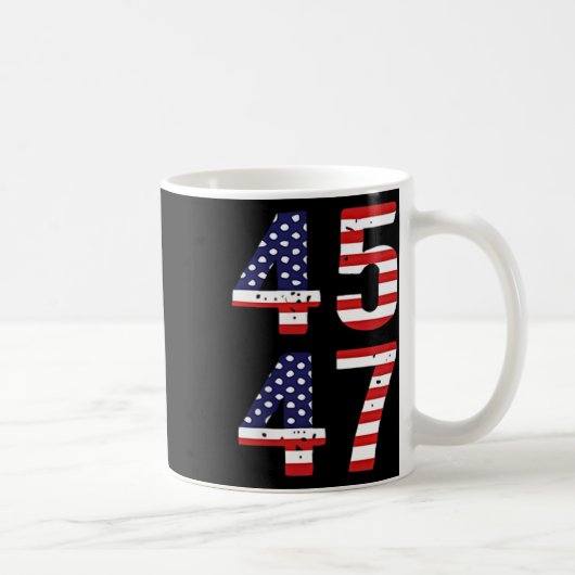 Funny Qr Präsident Trump Dance Scan Me Code (on Kaffeetasse (Rechts)