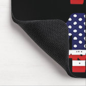 Funny Qr Präsident Trump Dance Scan Me Code (on Mousepad (Ecke)