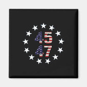 Funny Qr Präsident Trump Tance Code 1 Magnet (Vorne)