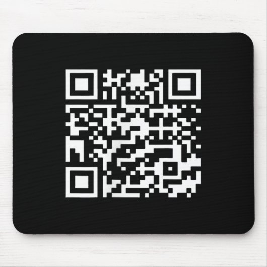 Funny Qr Präsident Trump Tance Code _1 Mousepad (Vorne)